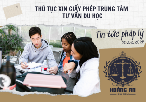 Thủ Tục Xin Giấy Phép Trung Tâm Tư Vấn Du Học